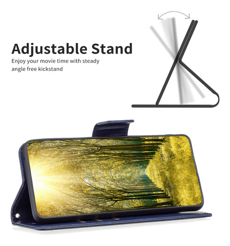 Funda Para Samsung Galaxy S10 E/ J4 Plus/j4 Prime Plus, Funda De Teléfono Tipo Cartera, Soporte Magnético De Piel, Absorbe Los Golpes