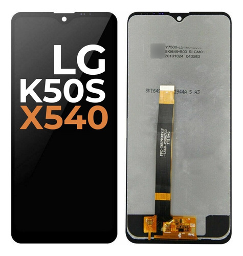 Pantalla Módulo Display Táctil LG K50s Negro