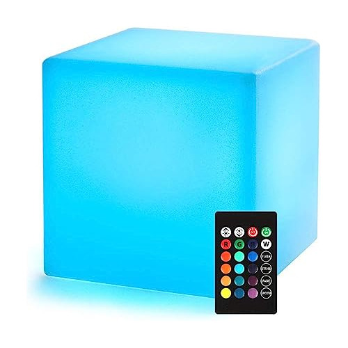 Cubo De Luz Led Impermeable De 8 Pulgadas | Luz De Esta...