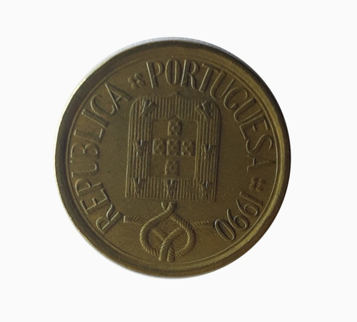 Moneda Portugal 1990 10 Escudos