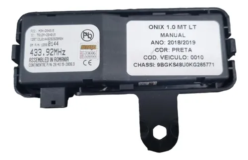 comprar Modulo Receptor Alarme Gm Onix Prisma 13500144