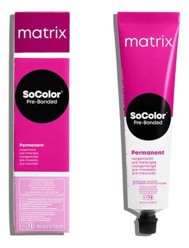  Matrix Tintura Permanente Socolor Varios Tonos X 90 Ml Tono 8VM RUBIO CLARO VIOLETA MOCA