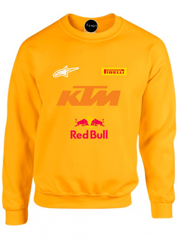 Buzo Hoodie Crewneck Deportivo Ktm Fox Racing 