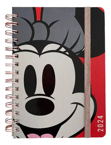 Agenda Minnie Mouse Disney 2024 100 Años