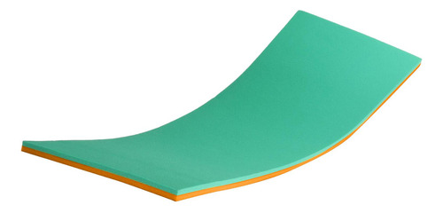 Manta Flotante De Agua, Balsa Flotante De 2 Verde Naranja