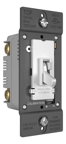 Regulador De Intensidad Cfl/led/incandescente Blanco 300w