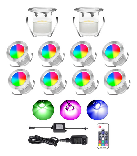 Luz Led Para Escalera Rgb Regulable Color ? 1.18  10