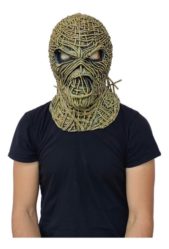 Máscara Iron Maiden The Wickerman Halloween Terror Disfraz