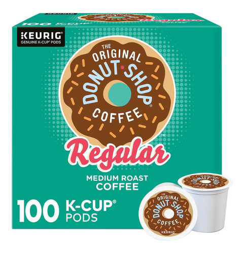 Keurig Donut Shop Coffee K-cup Pod, 100 Pzs