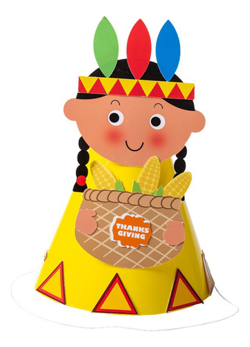A Sombrero De Pavo For Bricolaje De Acción De Gracias, 6