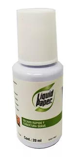 Corrector Liquido Paper Mate Botella Con 20 Ml 1 Pzs