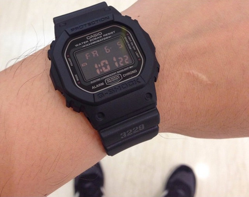 Reloj Casio G-shock Dw5600ms-1 En Stock Original Garantía