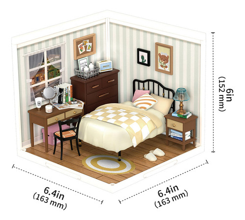 Super World Store Modelo Diy Casita Conjunto De Bloques