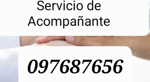 Imagen 1 de 1 de Servicio De Acompañante En Sanatorio Y Domicilio