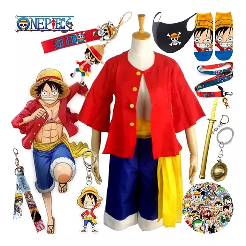 Luffy Pirata Guerreiro Macaco D. Luffy uma peça pirata ferro em remendos  para roupas de transferência de calor diy camiseta adesivos térmicos