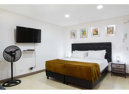 Aparta Estudio Amoblado En Laureles Por Noche O Por Mes