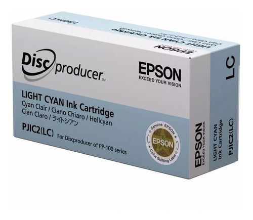 Cartucho Epson Discproducer Pjic2 Light Cyan Pp100n Pp-50bd 