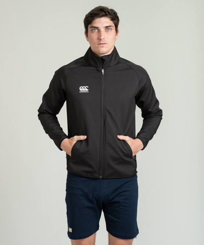 Campera Softshell Hombre Canterbury Cuello Alto