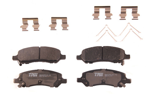 Jgo Balatas Dart 2013-2016 1.4l Cerámica Trw