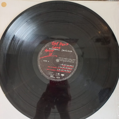 Lp Michael Jackson - They Don't Care About Us