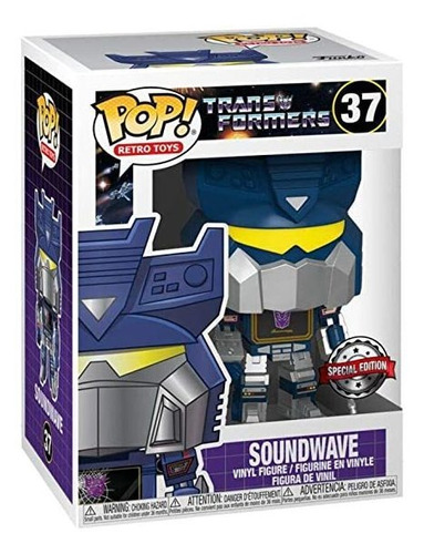Funko Pop! Transformers 37 Battle Damaged Soundwave -