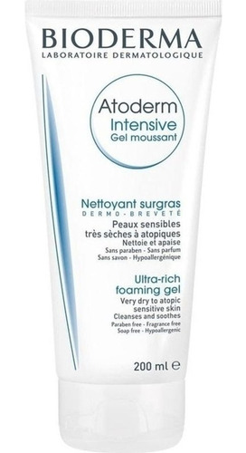 Bioderma Atoderm Intensive Gel Limpiador 200ml Original