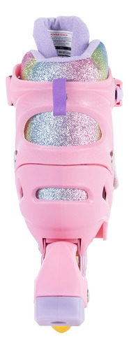 Patines De Línea 4 Ruedas Onix Unicornio Multicolor De Niña