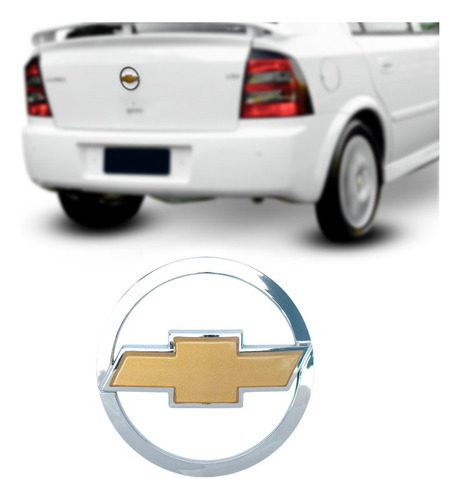 Emblema Porta Malas Chevrolet Com Aro Astra 2003 2004 2005