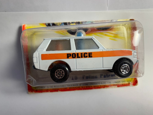 Superfast Lesney Superfast 1975 Police Patrol Police Blister