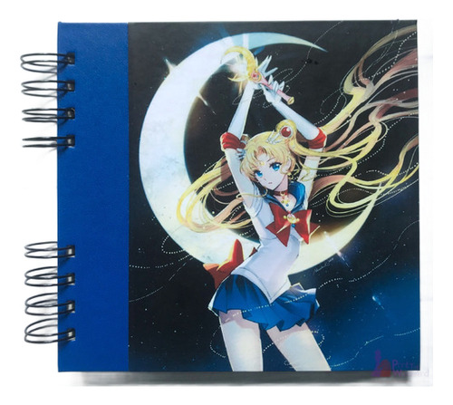 Cuaderno Artesanal De Sailor Moon - Serena Tsukino Crema