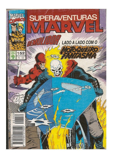 Hq Superaventuras Marvel Nº 152 - Os Olhos Do Inimigo