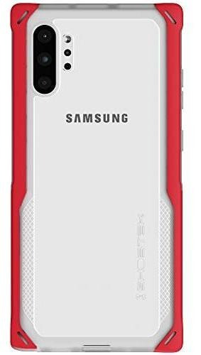 Funda Galaxy Note 10 Delgado Proteccion Resistente En Rojo