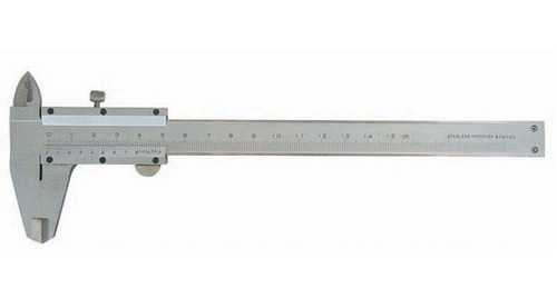 Calibre Metalico 0-150 Mm Profesional Estuche S.