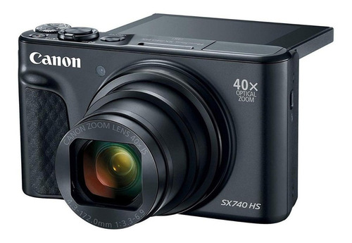 Canon PowerShot SX740 HS compacta avanzada color negro