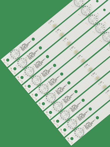 1 Kit Leds Vios Vi-99865 (10tiras 4led)-aluminio, Nuevo