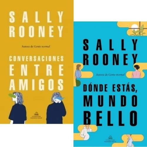 Pack Sally Rooney - Conversaciones Amigos + Mundo Bello