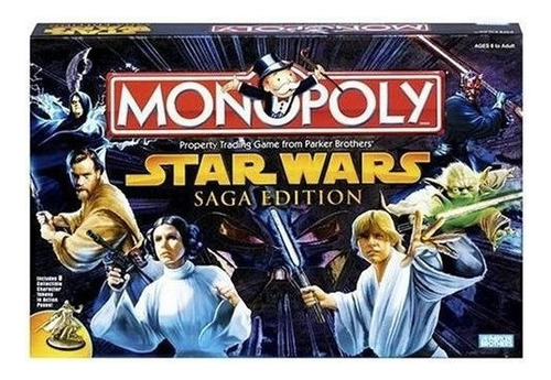 Monopoly Game Star Wars Saga Edition Mpy