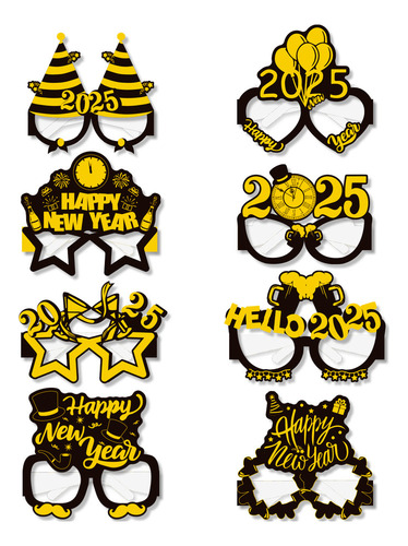 Bx Divertida Decoración De Gafas Para Fiesta De Año Nuevo