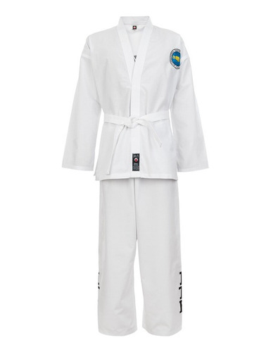 Uniforme Traje Dobok Itf Shiai Talle 8 A 9 Artes Marciales