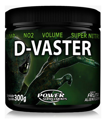 Pré Treino D-vaster (300g) - Sabor: Fruta Alienígena Fruta Alienígena