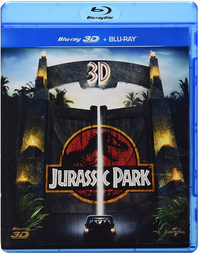 Parque Jurásico [jurassic Park] | Blu Ray 3d + Blu Ray