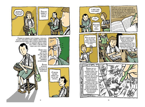 Conto de escola em quadrinhos, de ASSIS, MACHADO DE / SILVINO. Editora PEIROPOLIS, capa mole, edição 1ª edição - 2011 em português
