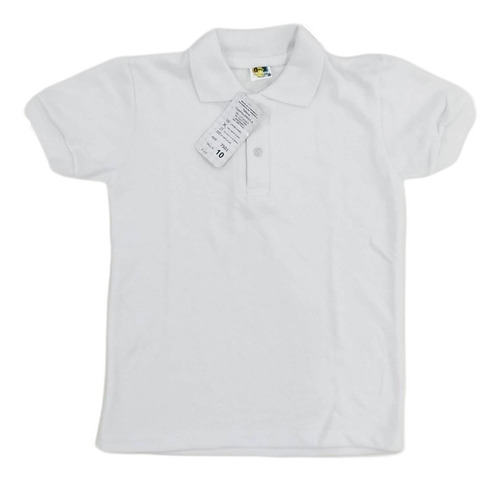 Chemise Escolar Blanca Unisex Qantik Desde Talla 10 A La 16