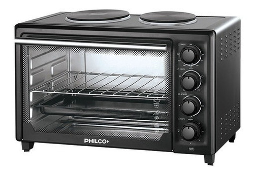 Imagen 1 de 8 de Horno Electrico Grill Philco 40 Lts Hgp4021api C Anafe 3200w