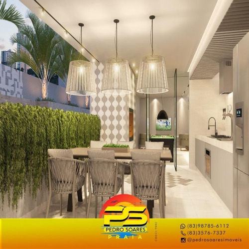 (oportunidade) Apartamento Beira Mar Cabo Branco - Ap4035