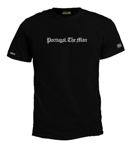 Camiseta Estampada Portugal The Man Banda Rock Logo Bto 