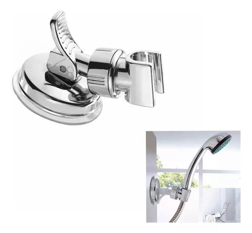 Nuevo soporte ajustable para cabezal de ducha montado en la pared de baño,  ventosa, adecuado para cualquier baño