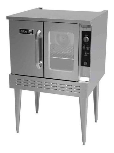 Horno Conveccion Asber Aeco-1 A Gas 2 Potentes Quemadores