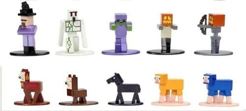 Minecraft Pack 20 Mini Figuras 1:65'' | C