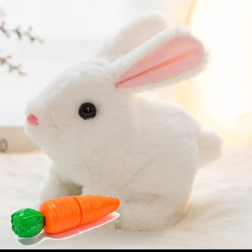 Juguete Interactivo De Conejo Y Zanahoria De Pascua